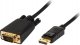 Kabel Blow DisplayPort - VGA 1.8m czarny (92-030#) 1