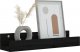 vidaXL vidaXL Półki ścienne, 2 szt., czarne, 50x12x9 cm, drewno sosnowe 7