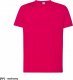 JHK Premium T-shirt JHK TSRA 190 - męski z krótkim rękawem, wzmocniony lycrą ściągacz, 98% bawełna, 2% poliester, 190g - czerwony XS 39