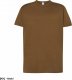 JHK Premium T-shirt JHK TSRA 190 - męski z krótkim rękawem, wzmocniony lycrą ściągacz, 98% bawełna, 2% poliester, 190g - czerwony XS 45