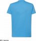 JHK Premium T-shirt JHK TSRA 190 - męski z krótkim rękawem, wzmocniony lycrą ściągacz, 98% bawełna, 2% poliester, 190g - czerwony XS 49