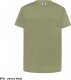 JHK Premium T-shirt JHK TSRA 190 - męski z krótkim rękawem, wzmocniony lycrą ściągacz, 98% bawełna, 2% poliester, 190g - czerwony XS 59
