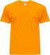 JHK Premium T-shirt JHK TSRA 190 - męski z krótkim rękawem, wzmocniony lycrą ściągacz, 98% bawełna, 2% poliester, 190g - czerwony XS 65