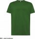 JHK Premium T-shirt JHK TSRA 190 - męski z krótkim rękawem, wzmocniony lycrą ściągacz, 98% bawełna, 2% poliester, 190g - czerwony XS 67