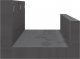 vidaXL vidaXL Półki ścienne, 2 szt., szare, 50x12x9 cm, drewno sosnowe 5