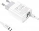 Ładowarka Hoco Ładowarka sieciowa Hoco 2 porty 20W + kabel 3