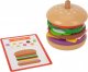 Woopie WOOPIE GREEN Drewniany Burger Restauracja Układanka dla Dzieci 15 el. Certyfikat FSC 8
