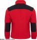 JHK FLRA 340 - bluza polarowa unisex, gruba posiada bardzo dobre właściwości cieplne - jasno szaro-czarny S 23