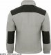 JHK FLRA 340 - bluza polarowa unisex, gruba posiada bardzo dobre właściwości cieplne - jasno szaro-czarny S 27