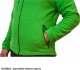 JHK FLRA 340 - bluza polarowa unisex, gruba posiada bardzo dobre właściwości cieplne - jasno szaro-czarny S 35