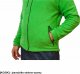 JHK FLRA 340 - bluza polarowa unisex, gruba posiada bardzo dobre właściwości cieplne - jasno szaro-czarny S 36