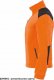 JHK FLRA 340 - bluza polarowa unisex, gruba posiada bardzo dobre właściwości cieplne - jasno szaro-czarny S 63