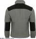 JHK FLRA 340 - bluza polarowa unisex, gruba posiada bardzo dobre właściwości cieplne - jasno szaro-czarny S 93