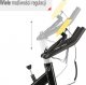 Rower stacjonarny One Fitness SW2501 mechaniczny 2