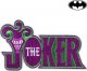 Batman Płatki Joker Batman Poliester Fioletowy (9.5 x 14.5 x cm) 1