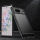 Braders Etui Carbon Case elastyczne do Google Pixel 7 czarny 6