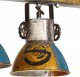Lampa wisząca vidaXL vidaXL Industrialna lampa sufitowa, 25 W, kolorowa, 111 cm, E27 5