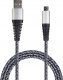 Kabel USB 2GO 2GO USB Ladekabel - silber - 100cm für Micro-USB 1