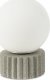 Lampa stołowa Eurofirany Lampa stołowa kula ASPEN 16X16X22 biała + szara 1