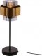 Lampa stołowa Candellux SPIEGA LAMPA CZARNY MOSIĘŻNY E27 KLOSZ BEZBARWNY 1