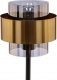 Lampa stołowa Candellux SPIEGA LAMPA CZARNY MOSIĘŻNY E27 KLOSZ BEZBARWNY 2