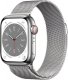 Smartwatch Apple Watch 8 GPS + Cellular 41mm Silver Stainless Steel Srebrny  (S7181338) 1