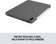 Logitech Klawiatura i etui - Tablet - Logitech - COMBO TOUCH IPAD AIR 4TH GEN - APPLE 3