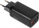 Ładowarka iBOX GaN iBOX C-65 PD65W 1x USB-A 2x USB-C 5 A (ILUC65B) 1