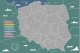 MAPA POLSKI - Srebrna Mapa Zdrapka 1