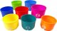 LeanToys Edukacyjne Wiaderko Kubeczki Piramidka Łódki Sorter Do Kąpieli 2