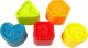 LeanToys Edukacyjne Wiaderko Kubeczki Piramidka Łódki Sorter Do Kąpieli 4