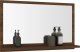 Lustro vidaXL vidaXL Lustro łazienkowe, brązowy dąb, 60x10,5x37 cm 5