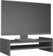 vidaXL vidaXL Podstawka na monitor, szara, 50x27x15 cm, lite drewno sosnowe 4