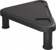 vidaXL vidaXL Narożna podstawka pod monitor, czarna, 49x28x10,5 cm 3