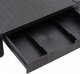 vidaXL vidaXL Podstawka pod monitor, czarna, 43x30,5x13 cm 6