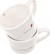 Orion Kubki / filiżanki z uchem ceramiczne białe SERDUSZKA zestaw 2 szt. 200 ml 3