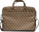 Torba Guess Saffiano 4G Traingle Logo brązowa 16" (GUE002442) 1