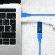 Kabel USB Retoo USB-A - USB-A 3 m Niebieski (E390) 12