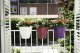 Elho Pojemnik balkonowy ELHO Corsica Flower Bridge 30 - bialy - na zewnatrz i balkon - dl. 29,6 x szer. 29,6 x wys. 24 cm 2