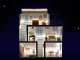 Jokomisiada Drewniany domek dla lalek w stylu Boho led ZA4131 14