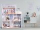 Jokomisiada Drewniany domek dla lalek w stylu Boho led ZA4131 4