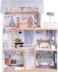 Jokomisiada Drewniany domek dla lalek w stylu Boho led ZA4131 9