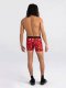 SAXX Bokserki męskie szybkoschnące SAXX VIBE Boxer Brief płonące torty - czerwone S 4