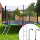 Springos Drabinka do trampoliny 90 cm uniwersalne schodki UNIWERSALNY 1