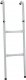 Springos Drabinka do trampoliny 90 cm uniwersalne schodki UNIWERSALNY 9