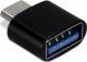 Adapter USB USB-A - USB-C Czarny  (88885461) 1