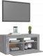 vidaXL vidaXL Szafka pod TV z oświetleniem LED, szary dąb sonoma, 90x35x40 cm 6