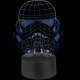 Lampka Nocna 3D LED Lampa Wielokolorowa 1