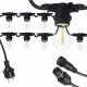 Master LED Girlanda OGRODOWA LAMPKI LED 15m + 15x Żarówki E27 1