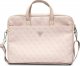 Torba Guess Saffiano 4G Traingle Logo - torba na notebooka do 16", różowa (GUE002443) 1